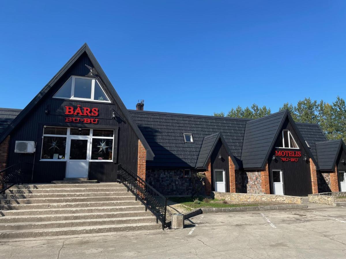 Motelis Bu-Bu Pļaviņas Exterior foto